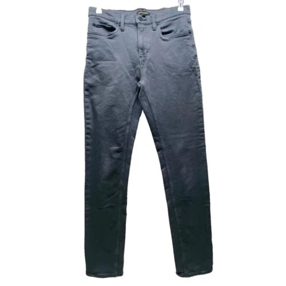 Banana Republic Jeans Men's 32x34 Grey Straight Leg Slim Fit Stretch Denim GUC